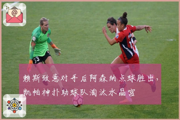 赖斯致意对手后阿森纳点球胜出，凯帕神扑助球队淘汰水晶宫